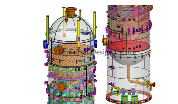 Pressure Vessel 3D Modelling – Universal Design Centre