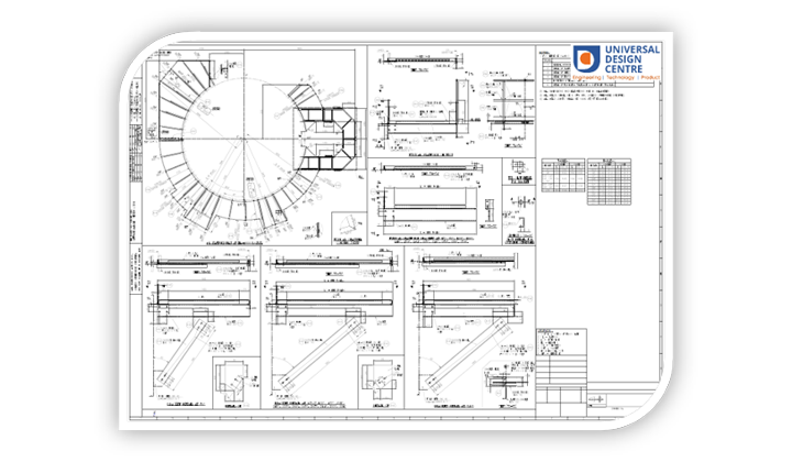 Detailing of Platform & Ladder