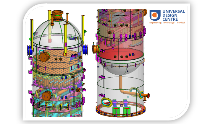 Pressure Vessel 3D Modelling