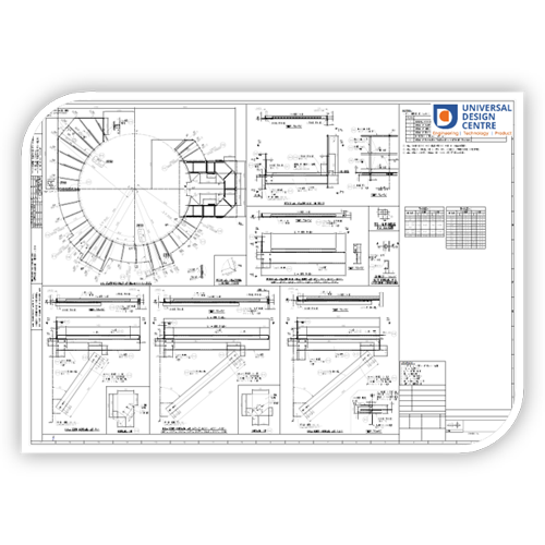 Detailing of Platform & ladder